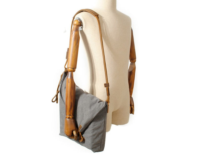 Waxed Canvas Hobo Bag, Convertible Crossbody Tote Bag | Mayko Bags