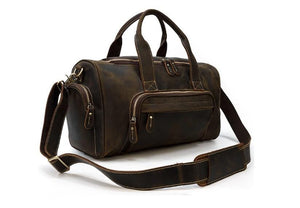 COSCOOA Shoulder Bag for Men Leather Man Bag Man