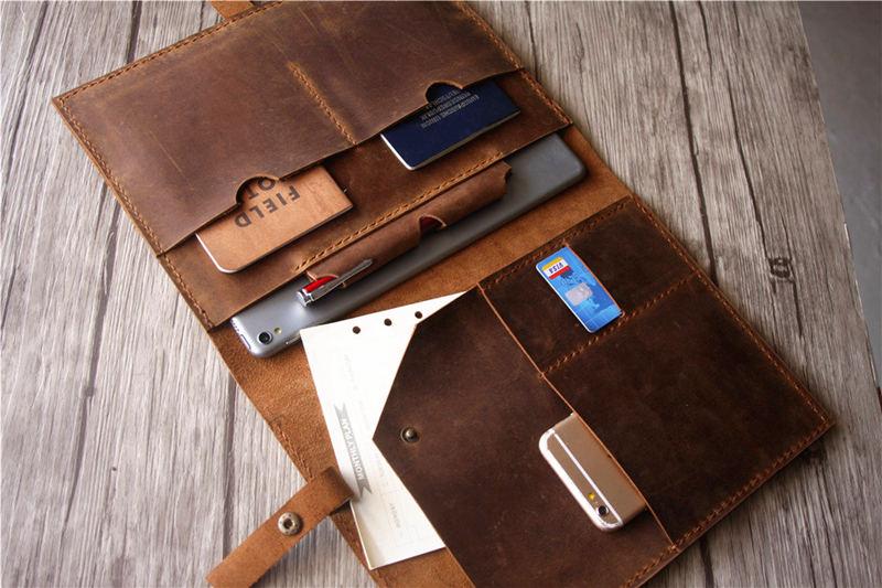 Engraved Leather Laptop Sleeve Covers – LeatherNeo