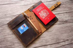 Passport Cover, Personalized Leather Passport Holder, Personalized Wallet  Passport for Men and Women, Monogram Passport -  Canada