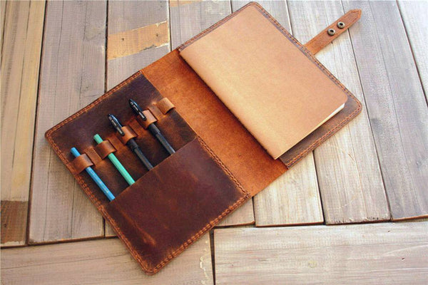Handmade Leather Sketchbook Cover, Traveler's Leather Artist Sketch Pad  Case, Drawing Pencils Sketchbook, Personalized Artists Gifts 