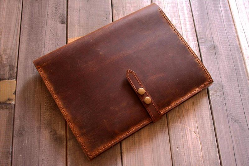 Custom leather iPad Case Cover with Pencil Holder – LeatherNeo