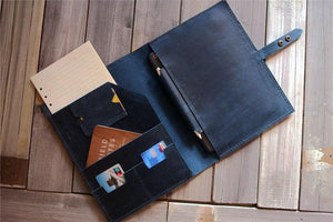 Leather Laptop Sleeve and Charger Case – Gifts for Designers