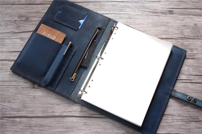 Leather A5 Ring Binder Coloured Folder | 5 colours