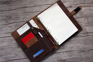 Personalized Leather Binders - Planner Folders & Covers – LeatherNeo
